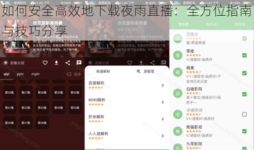 如何安全高效地下载夜雨直播：全方位指南与技巧分享