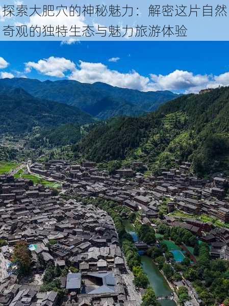 探索大肥穴的神秘魅力：解密这片自然奇观的独特生态与魅力旅游体验