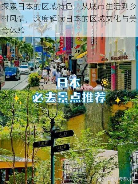 探索日本的区域特色：从城市生活到乡村风情，深度解读日本的区域文化与美食体验