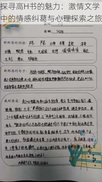 探寻高H书的魅力：激情文学中的情感纠葛与心理探索之旅