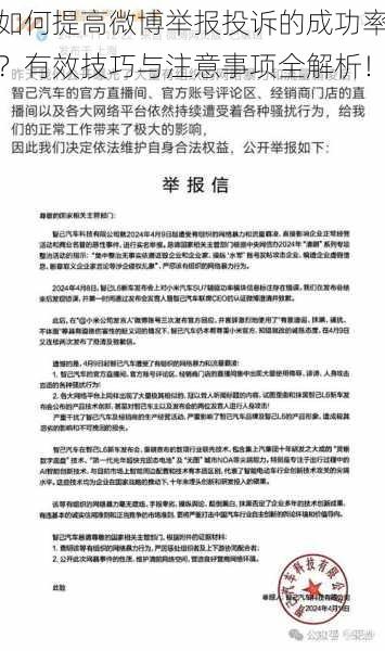 如何提高微博举报投诉的成功率？有效技巧与注意事项全解析！