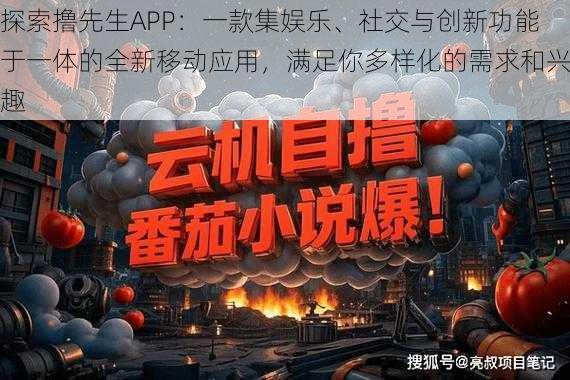 探索撸先生APP：一款集娱乐、社交与创新功能于一体的全新移动应用，满足你多样化的需求和兴趣