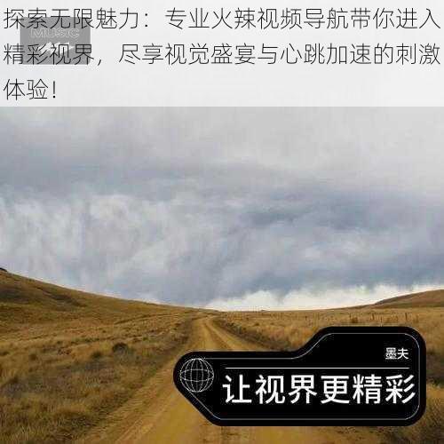 探索无限魅力：专业火辣视频导航带你进入精彩视界，尽享视觉盛宴与心跳加速的刺激体验！