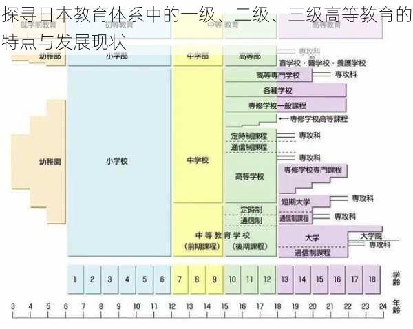 探寻日本教育体系中的一级、二级、三级高等教育的特点与发展现状