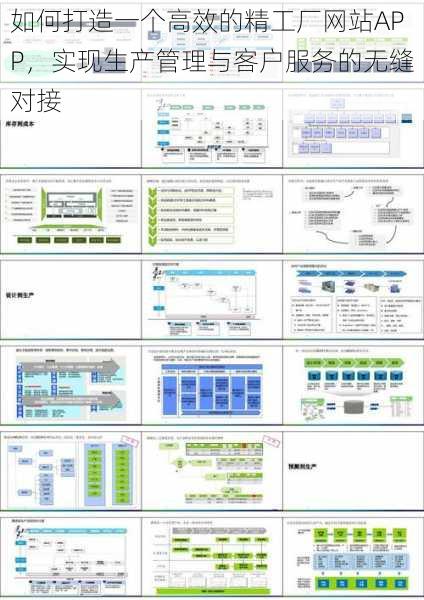 如何打造一个高效的精工厂网站APP，实现生产管理与客户服务的无缝对接