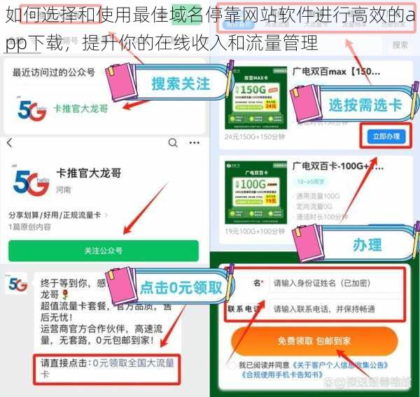 如何选择和使用最佳域名停靠网站软件进行高效的app下载，提升你的在线收入和流量管理