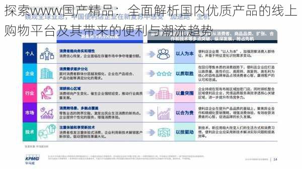 探索www国产精品：全面解析国内优质产品的线上购物平台及其带来的便利与潮流趋势