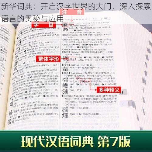 新华词典：开启汉字世界的大门，深入探索语言的奥秘与应用