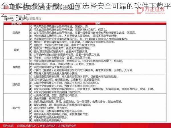 全面解析搞鸡下载：如何选择安全可靠的软件下载平台与技巧