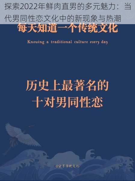 探索2022年鲜肉直男的多元魅力：当代男同性恋文化中的新现象与热潮