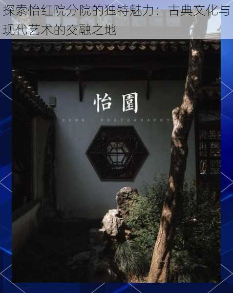 探索怡红院分院的独特魅力：古典文化与现代艺术的交融之地