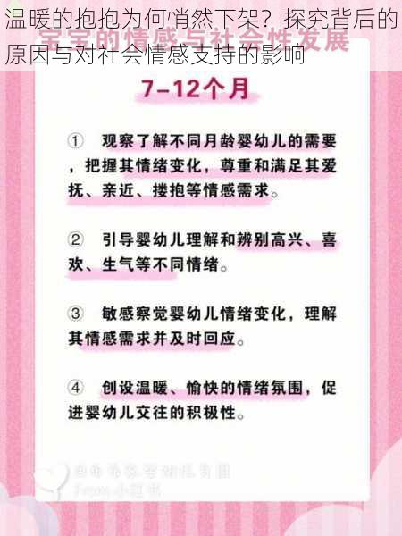 温暖的抱抱为何悄然下架？探究背后的原因与对社会情感支持的影响