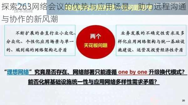 探索263网络会议的优势与应用场景，助力远程沟通与协作的新风潮