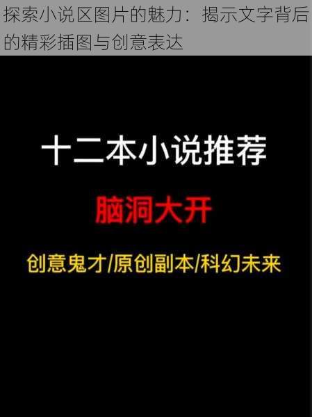 探索小说区图片的魅力：揭示文字背后的精彩插图与创意表达