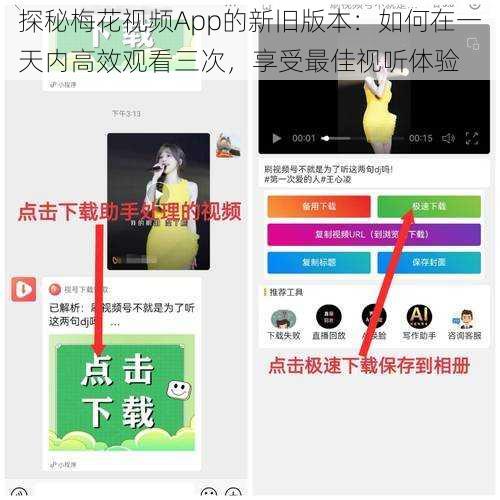 探秘梅花视频App的新旧版本：如何在一天内高效观看三次，享受最佳视听体验