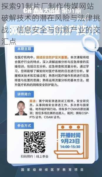 探索91制片厂制作传媒网站破解技术的潜在风险与法律挑战：信息安全与创意产业的交汇点