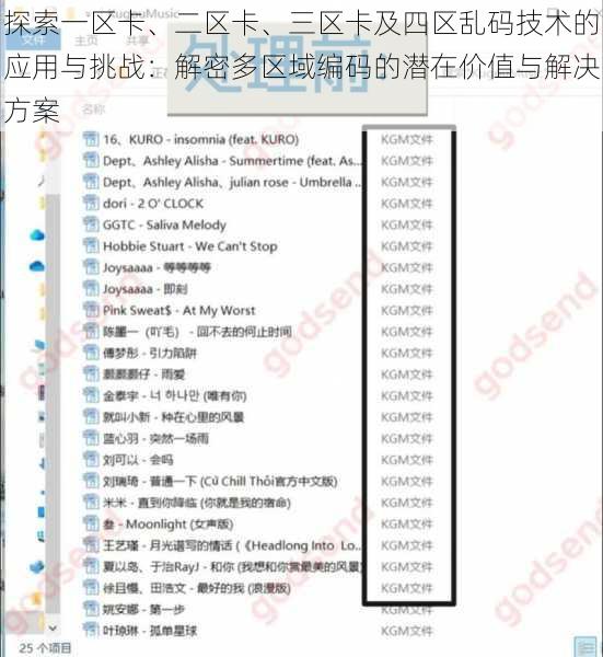 探索一区卡、二区卡、三区卡及四区乱码技术的应用与挑战：解密多区域编码的潜在价值与解决方案
