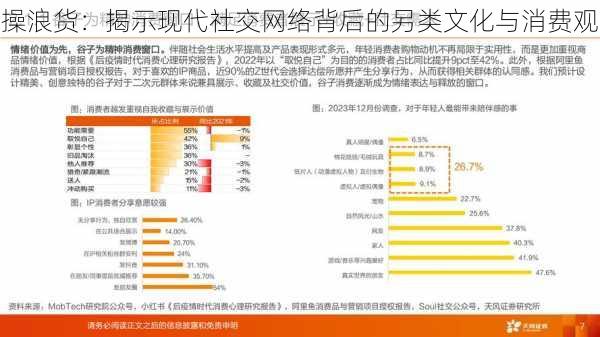 操浪货：揭示现代社交网络背后的另类文化与消费观