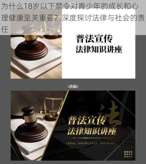 为什么18岁以下禁令对青少年的成长和心理健康至关重要？深度探讨法律与社会的责任