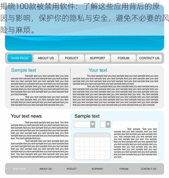 揭晓100款被禁用软件：了解这些应用背后的原因与影响，保护你的隐私与安全，避免不必要的风险与麻烦。