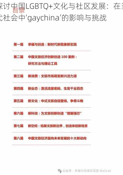 探讨中国LGBTQ+文化与社区发展：在当代社会中‘gaychina’的影响与挑战