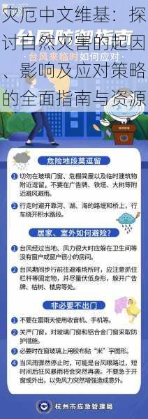 灾厄中文维基：探讨自然灾害的起因、影响及应对策略的全面指南与资源