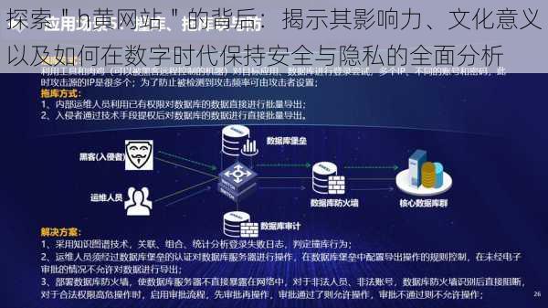 探索＂h黄网站＂的背后：揭示其影响力、文化意义以及如何在数字时代保持安全与隐私的全面分析