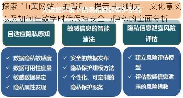 探索＂h黄网站＂的背后：揭示其影响力、文化意义以及如何在数字时代保持安全与隐私的全面分析