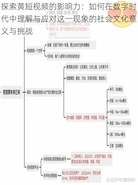 探索黄短视频的影响力：如何在数字时代中理解与应对这一现象的社会文化意义与挑战