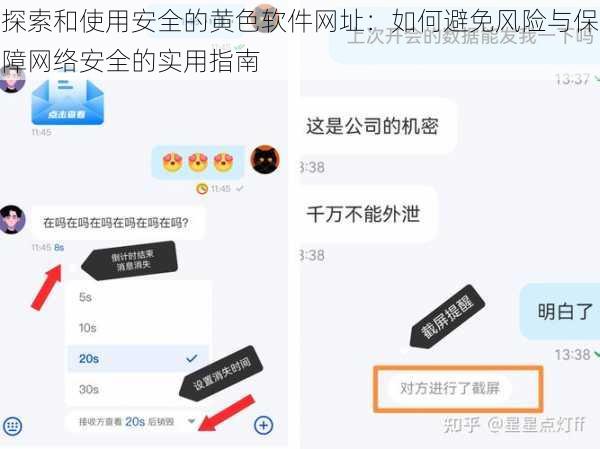 探索和使用安全的黄色软件网址：如何避免风险与保障网络安全的实用指南