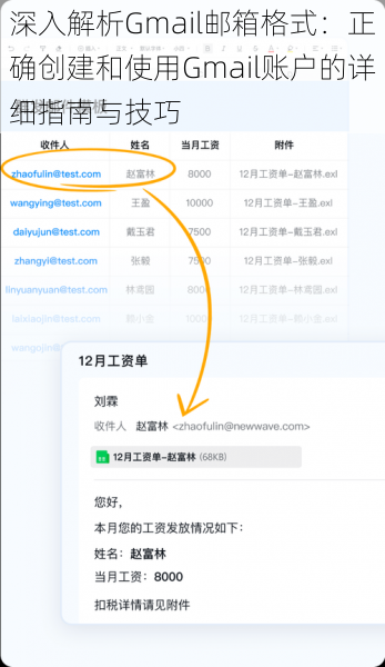 深入解析Gmail邮箱格式：正确创建和使用Gmail账户的详细指南与技巧