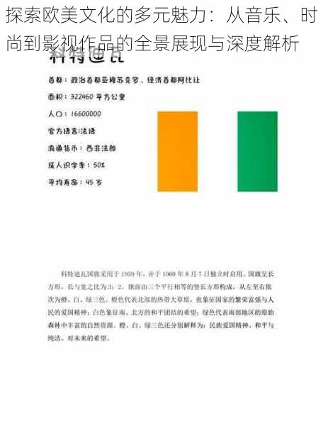 探索欧美文化的多元魅力：从音乐、时尚到影视作品的全景展现与深度解析