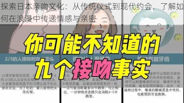 探索日本亲吻文化：从传统仪式到现代约会，了解如何在浪漫中传递情感与亲密