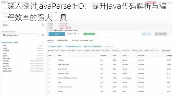 深入探讨JavaParserHD：提升Java代码解析与编程效率的强大工具