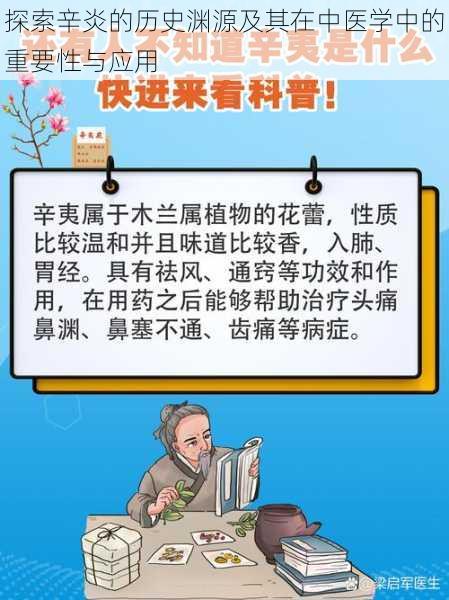 探索辛炎的历史渊源及其在中医学中的重要性与应用