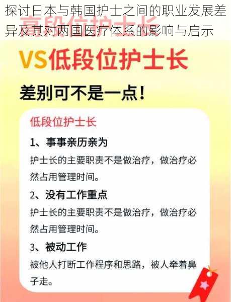 探讨日本与韩国护士之间的职业发展差异及其对两国医疗体系的影响与启示