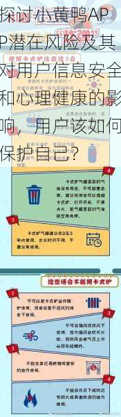 探讨小黄鸭APP潜在风险及其对用户信息安全和心理健康的影响，用户该如何保护自己？