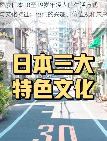 探索日本18至19岁年轻人的生活方式与文化特征：他们的兴趣、价值观和未来展望