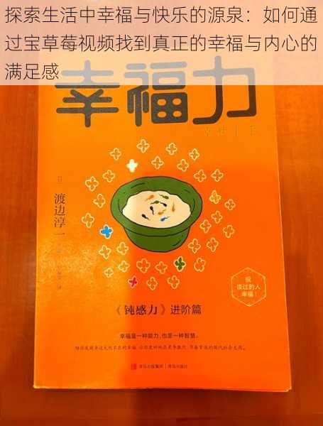 探索生活中幸福与快乐的源泉：如何通过宝草莓视频找到真正的幸福与内心的满足感