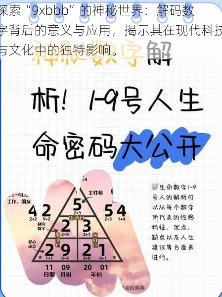 探索“9xbbb”的神秘世界：解码数字背后的意义与应用，揭示其在现代科技与文化中的独特影响。