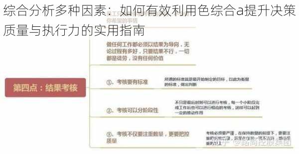 综合分析多种因素：如何有效利用色综合a提升决策质量与执行力的实用指南