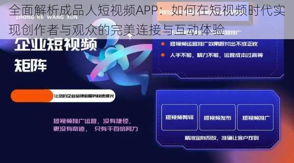 全面解析成品人短视频APP：如何在短视频时代实现创作者与观众的完美连接与互动体验