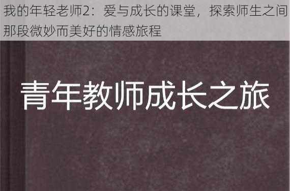 我的年轻老师2：爱与成长的课堂，探索师生之间那段微妙而美好的情感旅程