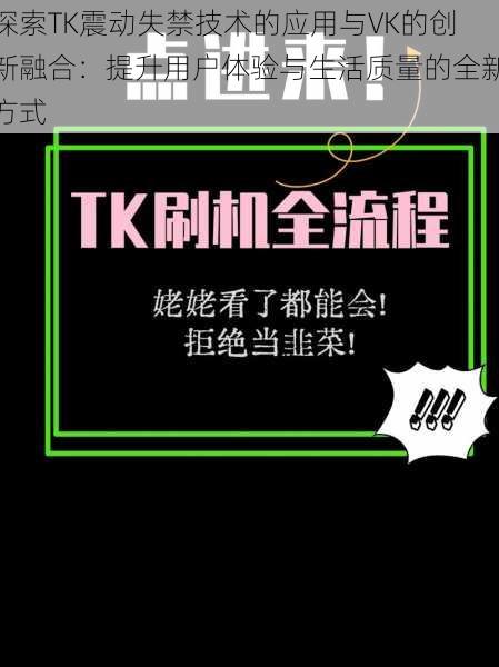 探索TK震动失禁技术的应用与VK的创新融合：提升用户体验与生活质量的全新方式