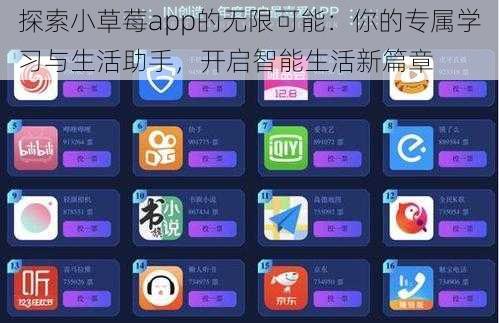 探索小草莓app的无限可能：你的专属学习与生活助手，开启智能生活新篇章