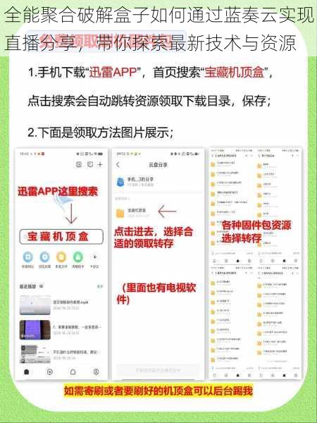 全能聚合破解盒子如何通过蓝奏云实现直播分享，带你探索最新技术与资源