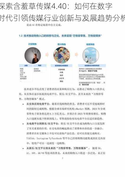 探索含羞草传媒4.40：如何在数字时代引领传媒行业创新与发展趋势分析