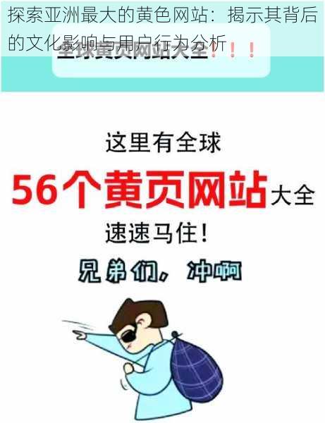 探索亚洲最大的黄色网站：揭示其背后的文化影响与用户行为分析