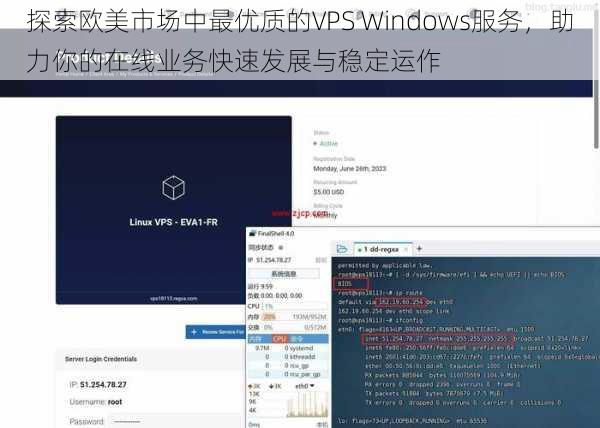 探索欧美市场中最优质的VPS Windows服务，助力你的在线业务快速发展与稳定运作