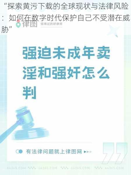 “探索黄污下载的全球现状与法律风险：如何在数字时代保护自己不受潜在威胁”